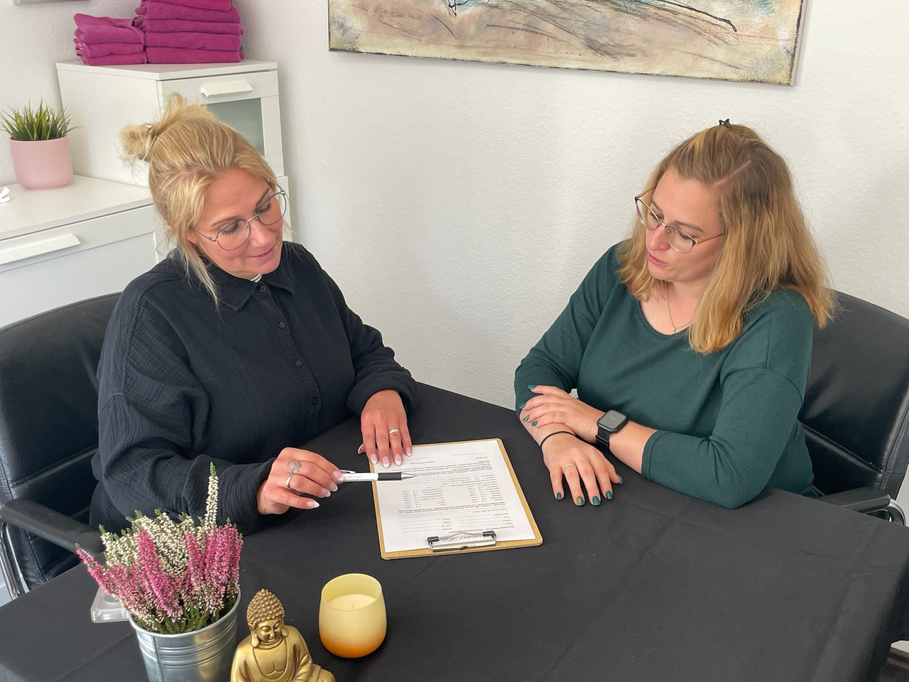 Das Diamant Blading Beratungsgespräch